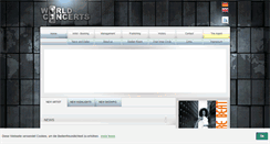 Desktop Screenshot of en.worldconcerts.de